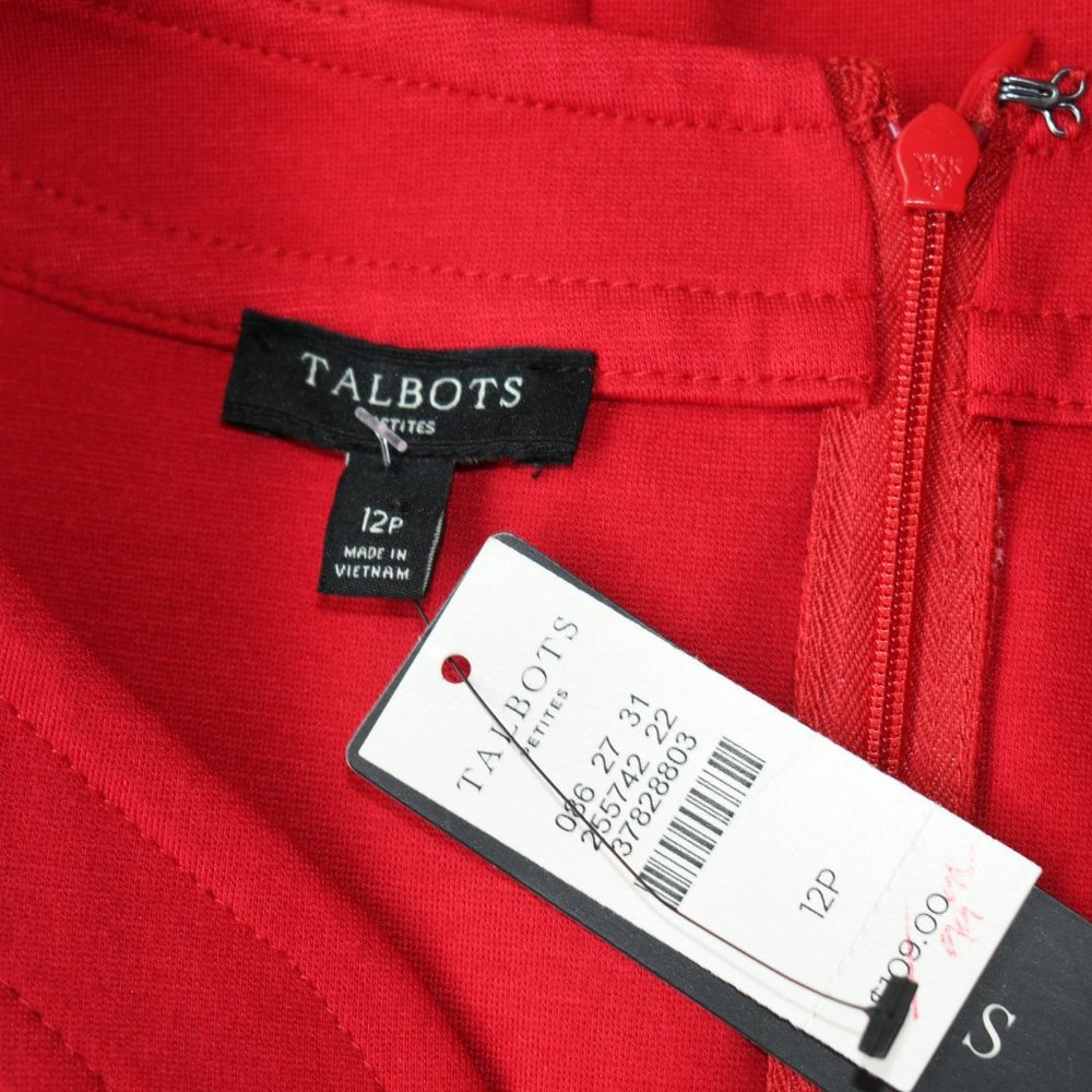 Talbots Red Dress NWT - Picture 5 of 5